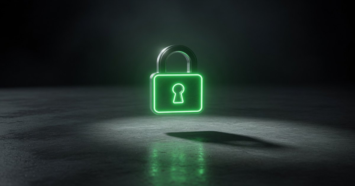 Crypto casino bonus wagering requirements explained - editorial still of stacked casino chips with a glowing neon green lock symbol